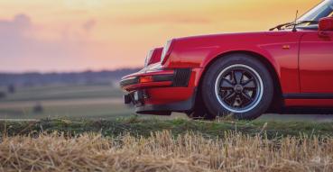Porsche 911 classic en extérieur