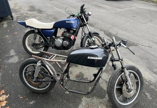 LOT de 2 KAWASAKI KZ 650